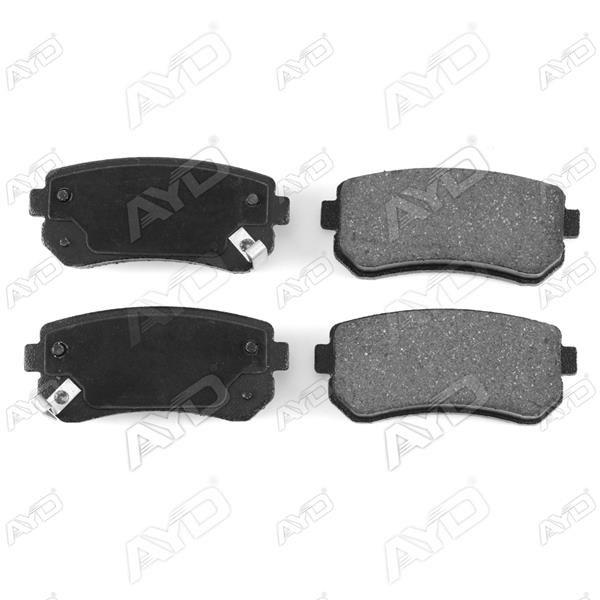Arka Fren Balata Hyundai Accent Era 1.4l G4ee 06-10 / İ30 1.4l 1.6l 08-/ İx35 1.6l G4fd Gdi̇ 11-/ Kia Ceed 1.4l 1.6l 07-/ Sportage 1.6l G4fd Gdi̇ 09-/ Rio 1.4l 1.6l 05-Sürtünme Yüzeyi Düz