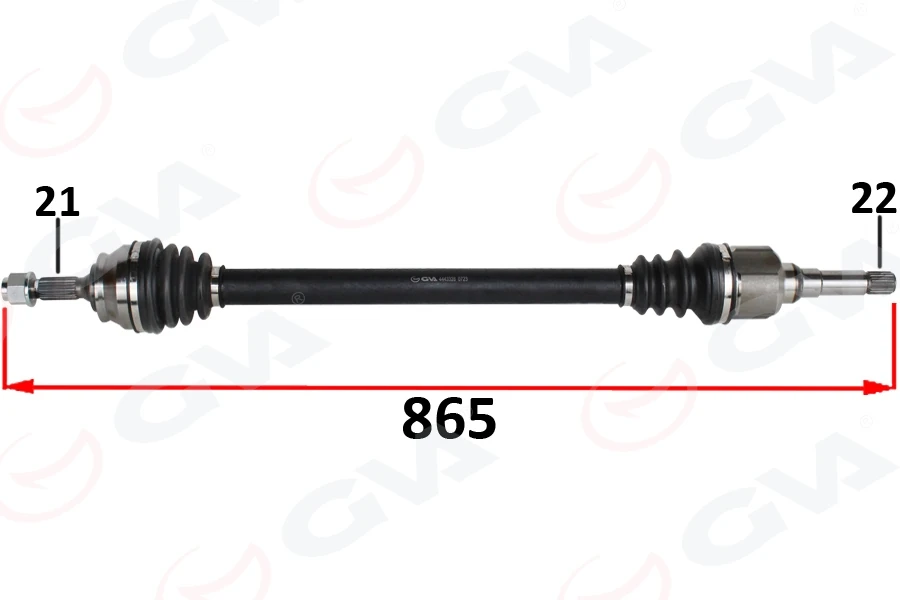 Komple Aks Sağ Ön Psa 2008 I 1.2 M-T 05-Citroen C3 III 1.2 M-T 16-C4 Cactus 1.2 M-T 14 -
