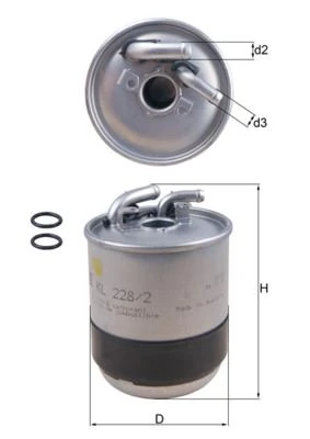 Yakıt Filtresi Mercedes Om642 W204 C219 W164 W463 W639 B906