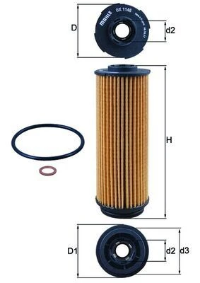 Yağ Filtresi BMW B57 B58 F20 F23 F30 G20 F34 F31 G21 F33 G30 G31 G32 G11 G14 G01 G02 G05 G07 G29