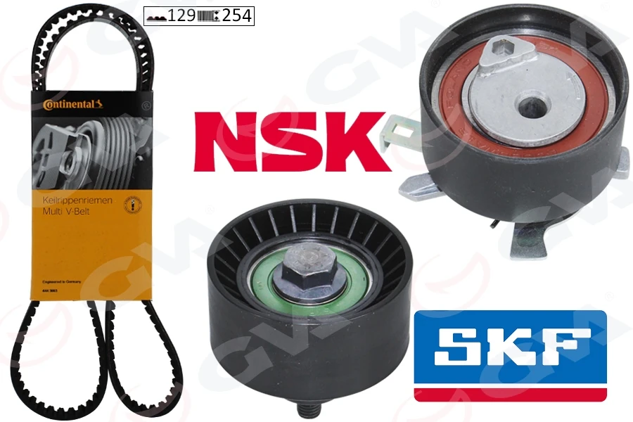 Eksantri̇k Gergi̇ Ki̇ti̇ 129x254 Ford Focus/mondeo 2.0 Zetec-E 98-04 K025508xs