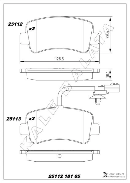 Arka Balata Master III 10>movano 10> 2.3 Dci̇ Cdti̇ Tek Teker 440601186r-440604591r