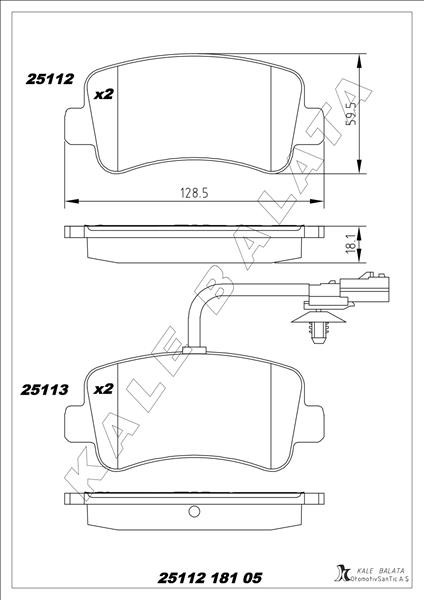 Arka Balata Master III 10 Movano 10 2.3 Dci̇ Cdti̇ Tek Teker 440601186r-440604591r