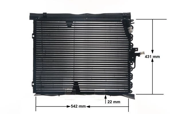 Klima Radyatoru Mercedes W124 S124 C124