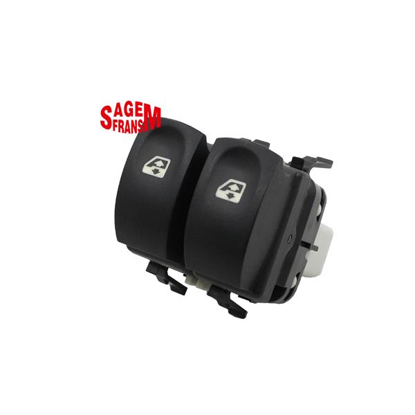 Cam Açma Düğmesi̇ Clio III Ön Sol Beyaz Çi̇ftli̇