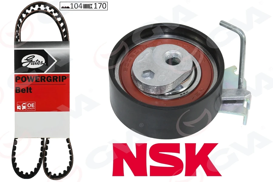 Eksantri̇k Gergi̇ Ki̇ti̇ 104x170 206-207-306-307-Bipper-Partner-Berlingo-C2-Nemo-Fiorino 1.4 K015575xs