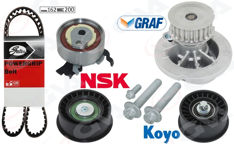 Devi̇rdai̇mli̇ Eksantri̇k Gergi̇ Ki̇ti̇ Astra G-Corsa C-Vectra C-Meriva A-Zafira A 1.4-1.6-1.8 16v Z16-14xe