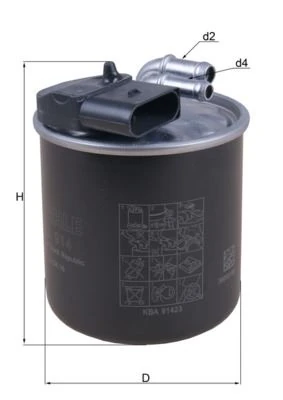 Yakıt Filtresi Mercedes Om651 W639 W447 W470 B906 B907 B910