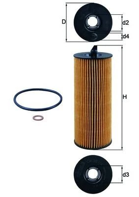 Yağ Filtresi BMW N47 E81 E82 E87 E88 E90 E60 F10 F01 E84 E83 E70 E71 F15 F16