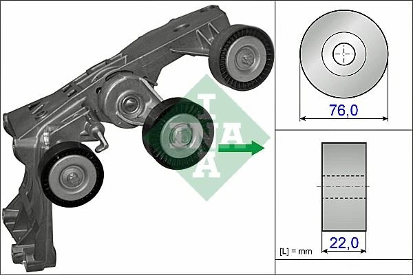 Kayis Gergi Rulmanı Mercedes M266 W169 W245 Kutuklu