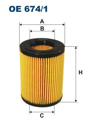 Yağ Fi̇ltresi̇ Accent 02-05-Getz 03-05-Matrix 01-10 1.5crdi Dzl