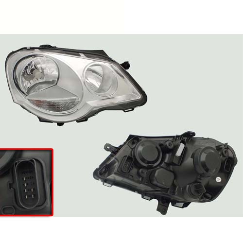 Far Si̇nyal Sağ Polo 9n 1.2 1.4 10.2001-11.2009 1.4tdi̇ 05-09 1.4fsi̇ 02-06 1.6 16v 06-09 1.9sdi̇ 1.9tdi̇ 2001-2009 Elektri̇kli̇ H7 H1