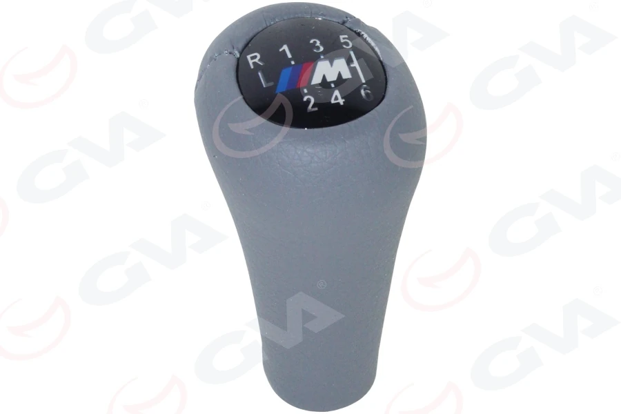 Vi̇tes Topuzu BMW M Power 6 Vi̇tes Işikli E30 E34 E36 E39 E46 E60 E90 E92 Gri̇ Deri̇