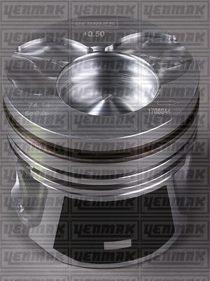 Piston Segman Std 7370mm Cp107 P1007 P206 P307 Bipper Nemo C1 C2 C3 Dv4td 14hdi 8v Ford Fiesta 1.4 Tdci Fusion 02 12 1.4 Tdci