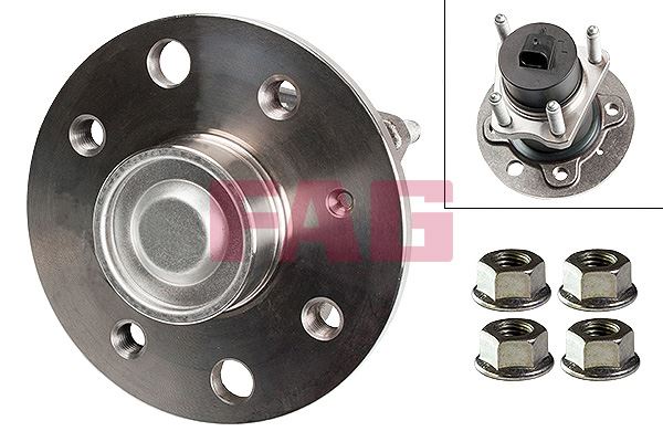Arka Teker Poryası Rulmanli Astra F-Astra G-Vectra A-Vectra B-Corsa C Combo C ABS Li̇ 4 Deli̇k