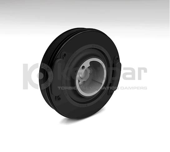 Krank Kasnaği Ki̇t Citroen Xsara-Peugeot 206-307-Fiesta-Volvo S40-S80-Suzuki-Mi̇ni̇-Mazda 2-3 1.6d 16v 1 Adet Pullu Civata