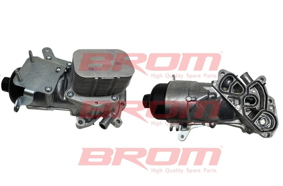 Yağ Soğutucusu Komple Ford-Peugeot-Ci̇troen 02> Focus-Courier-Fiesta-206 208 301 308 307 2008 3008 Pa Rtner C3 C4 Berlingo 1.4-1.5-1.6 Tdci̇ Plakali