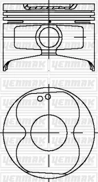 Piston Segman 0.50 Corolla 1.6 Krb 4af 88-93