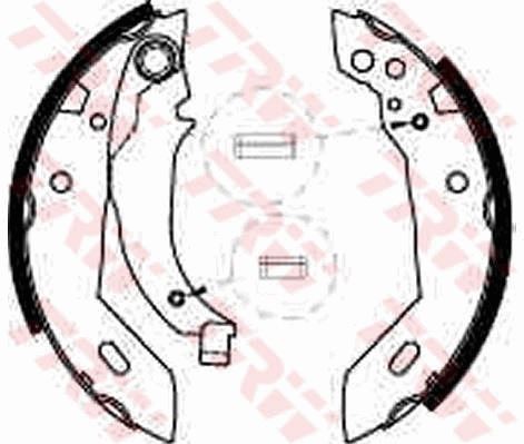 Arka Pabuç Balata Xsara 97-05 205 83-94 306 93-01 309 89-93 Zx 93.97 Gs8510 180x32