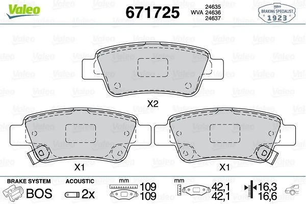Arka Fren Balata Honda Cr-V 2.2l N22a Ctdi Dizel Re6 06-/ Cr-V 2.0l R20 Benzinli Re5 Otomatik Vite S 07-15 / Cr-V 1.6l N16a2 Re6 İ-Dtec Dizel 4x2 4x4 13 -