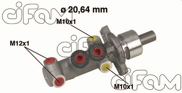 Fren Ana Merkezi̇ Renault Clio II 98 Clio Symbol 00 Symbol II 08 20.64 Mm