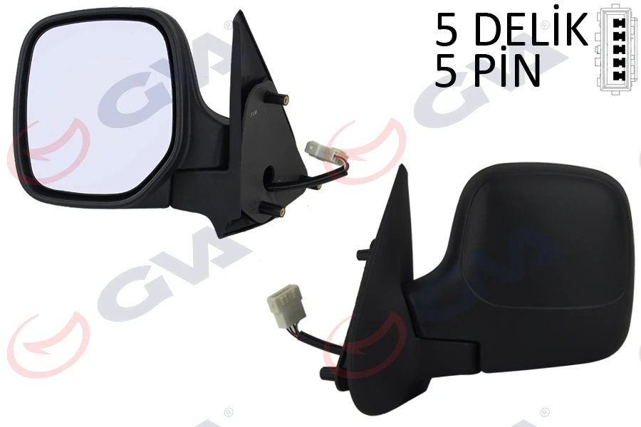 Dış Di̇ki̇z Aynası Sol Berlingo-Partner 97> Elektri̇kli̇ Isitmali Konveks 5 Fi̇ş Vm-118ehl