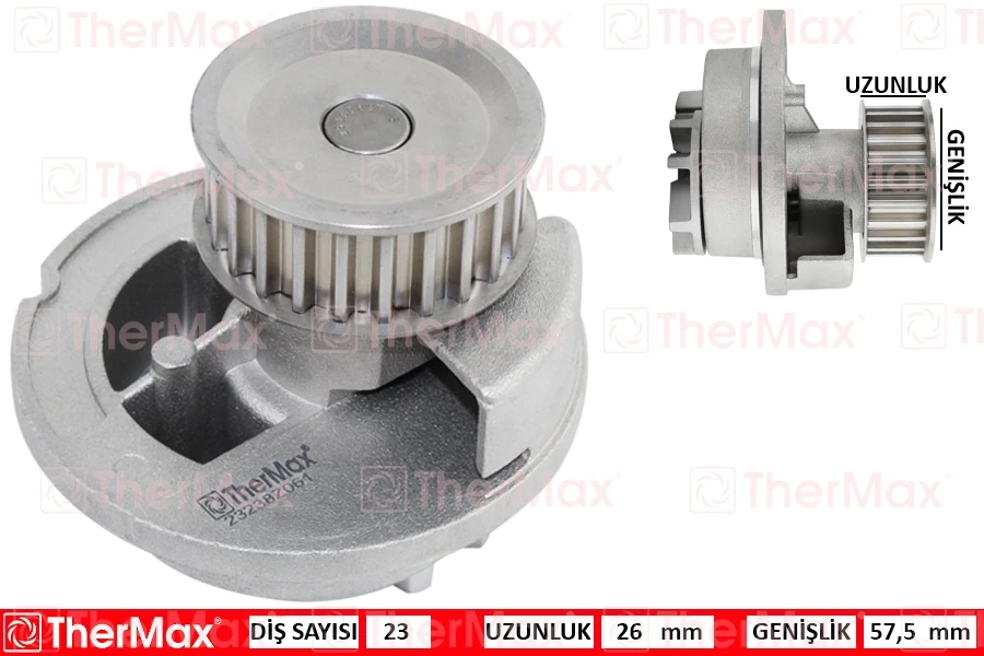 X Devi̇rdai̇m Astra G-H-Vectra B-C-Meriva-Zafira 1.8-1.8 16v Pa727 T