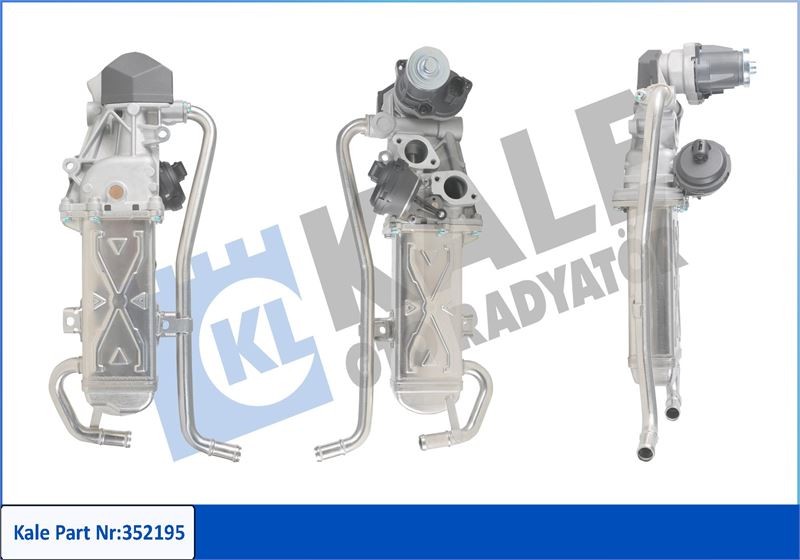 KALE-RADYATOR Egr Soğutucu SKODA, VOLKSWAGEN