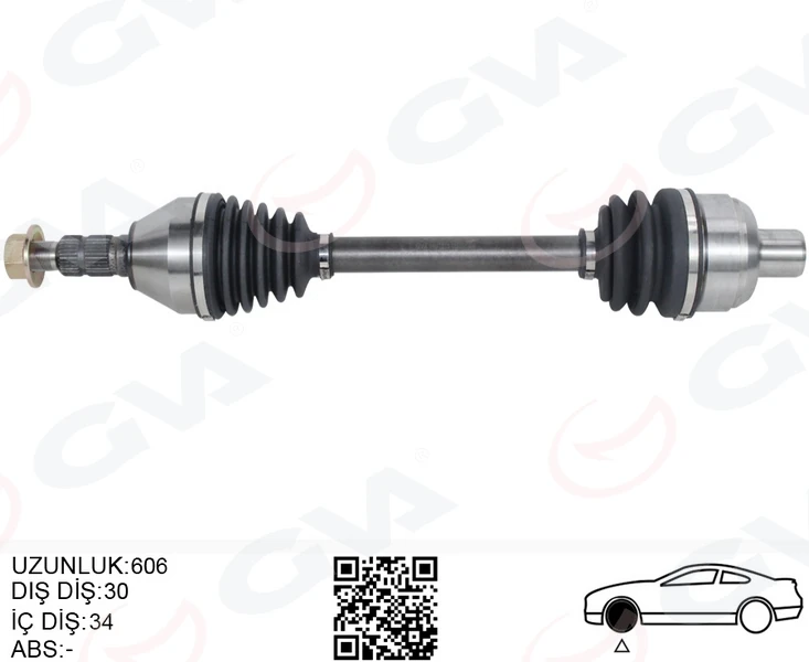 Komple Aks Ön Sağ Opel Insignia 1.6 T A16let M-T 08 -
