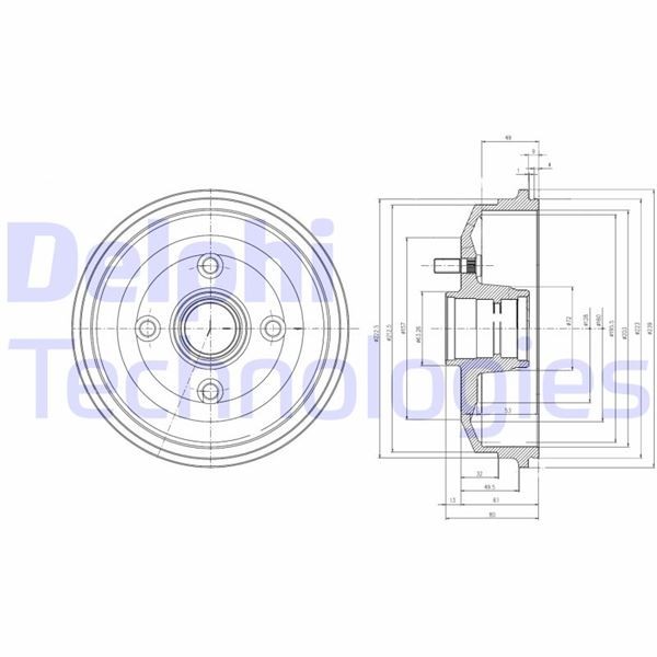 DELPHI Kampana ARKA FORD