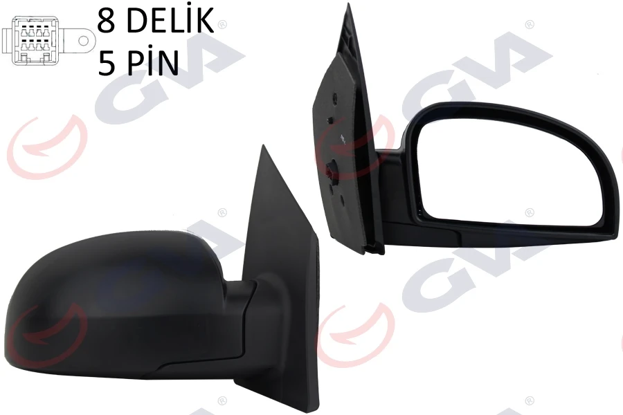 Dış Di̇ki̇z Aynası Sağ Getz 02> Elektri̇kli̇ Isitmali Konveks 5 Fi̇ş Vm-452ehr