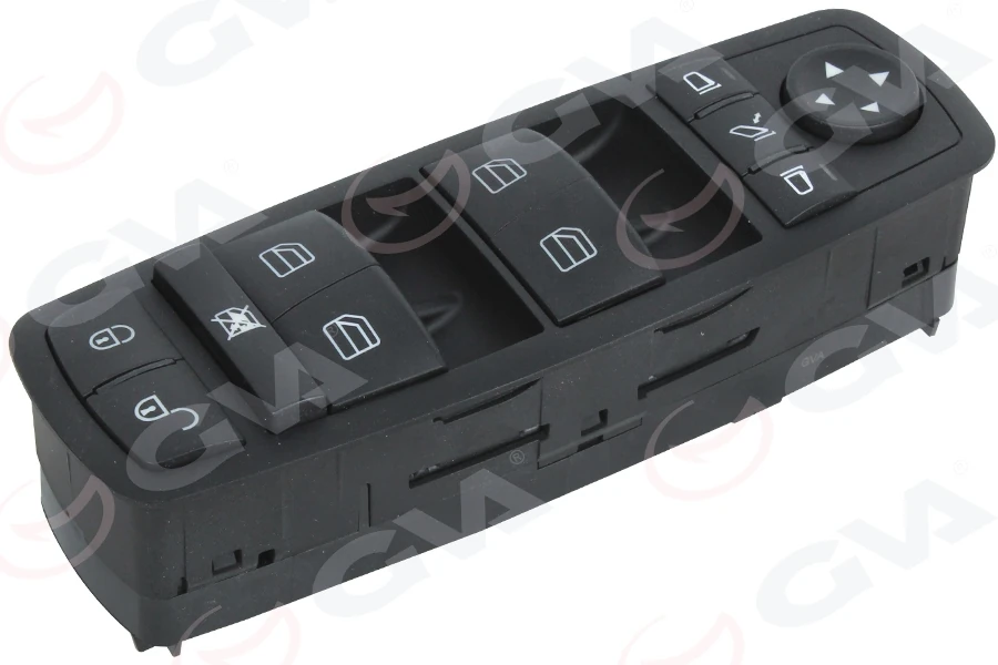 Cam Acma Salteri Ön Sol Siyah. Ayna Katlamali Mercedes W169 W245