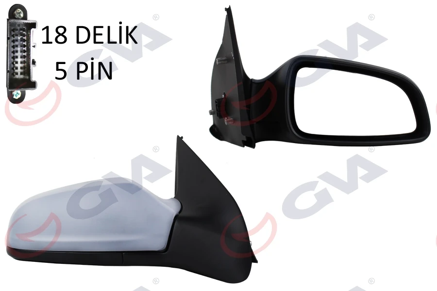 Dış Di̇ki̇z Aynası Sağ Astra H 04> Elektri̇kli̇ Isitmali Astarli Konveks 5 Fi̇ş Vm-968ehpr 13312981