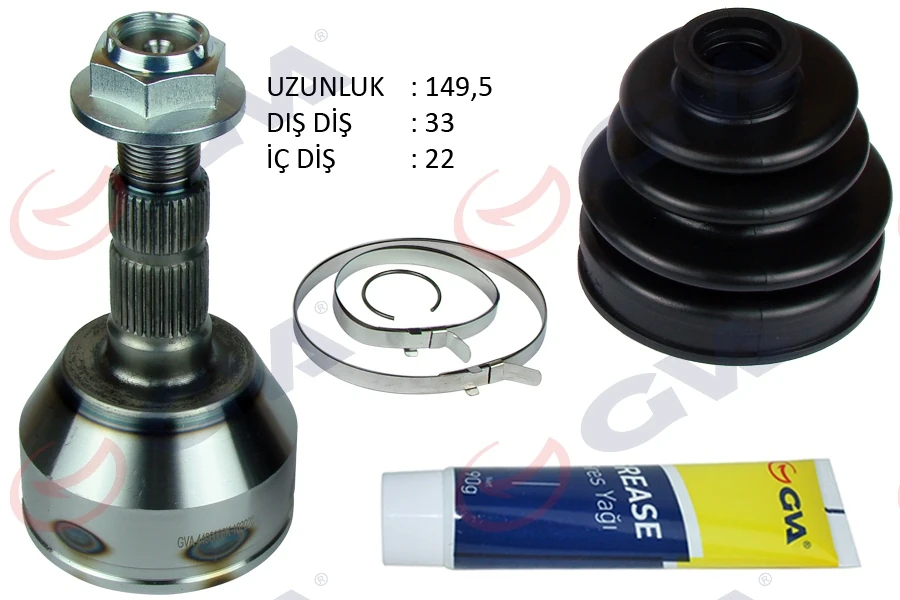 Dış Aks Kafasi Opel Astra H 04-10 Zafira B 05>15 1.2-1.4-1.6 16v