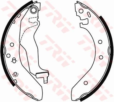 Arka Pabuç Balata Civic 1.4 1.5 1.6 94-2.01 Rover 200 400 25 45 Mg Cabriolet Coupe 203x38