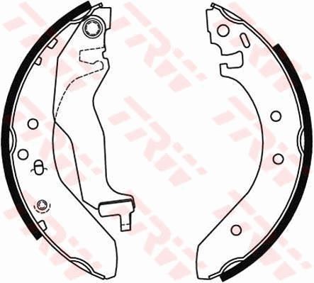 Arka Pabuç Balata Civic 1.4 1.5 1.6 94-2.01 Rover 200 400 25 45 Mg Cabriolet Coupe 203x38