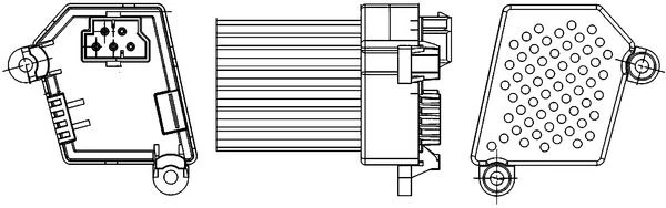 Klima Kalorifer Rezistansi BMW E39 E46 E83 E53 99 06