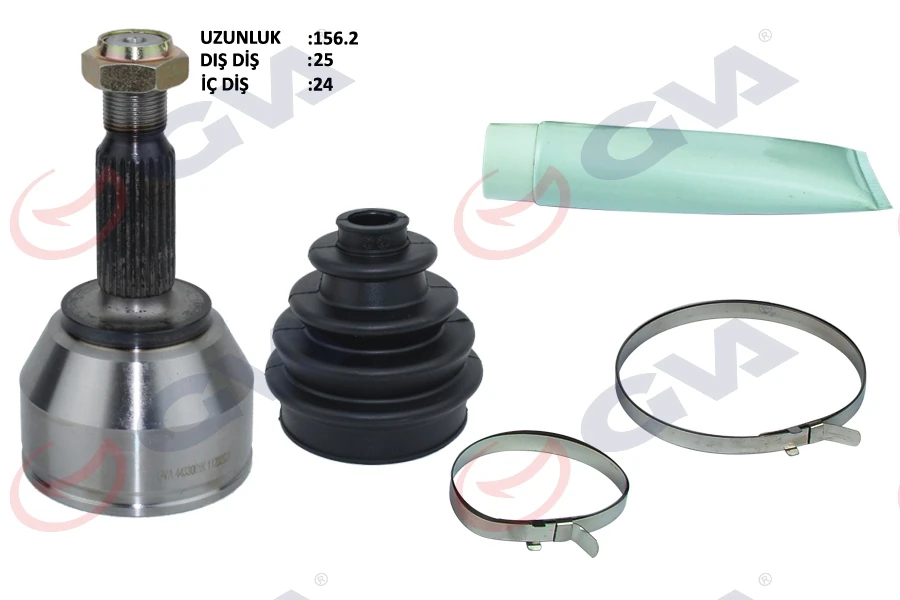 Aks Kafasi Dış Ön Transit Connect 1.8 Tdci 02-13 75hp 25x24x53.5 156.5mm