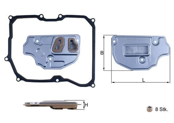 Şanzuman Yağ Fi̇ltresi̇ Conta İle Beraber Golf5/6-Jetta-Passat-A3-Leon Bag-Blf-Blp-Bse 1.6-1.6 FSI