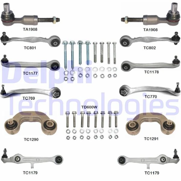 Salıncak Ön Takım Seti̇ Komple Volkswagen Passat IV 96-00 Passat V 3b3 00-05 A4 8e2.b6 00-04