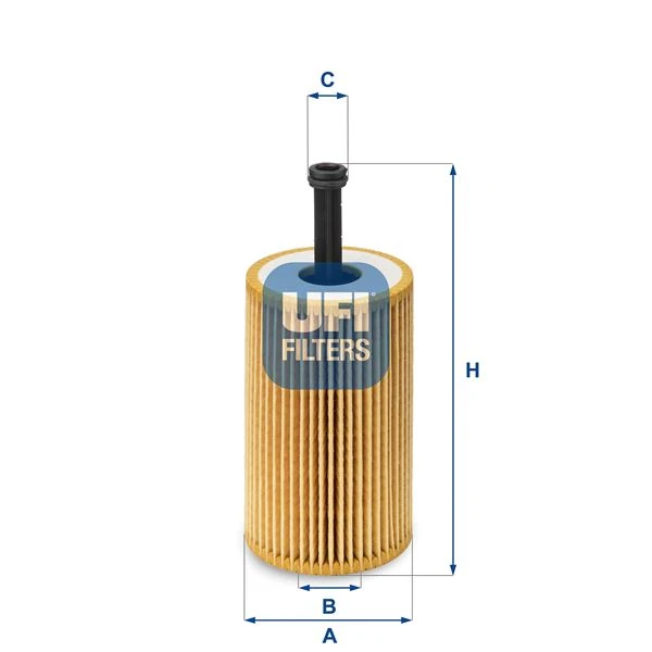 Yağ Fi̇ltresi̇ Partner-Berlingo 96-- P106 97-- P206 98-- P306 93-01-P307-C3 02-1.4-1.6 16v