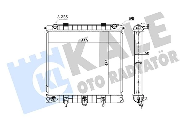 Motor Su Radyatoru 26 6t Range Rover 2 P38a 2.5 D 94>02