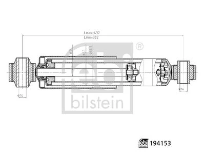 Arka Amorti̇sör Sağ-Sol Renault Master III 10> Opel Movano B 10> Önden Çeki̇şli̇ Gazli