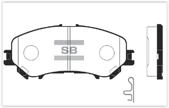Ön Balata Renault Kadjar 15 Koleos II 15 Nissan Qashqai J11 13 X Trail III 14