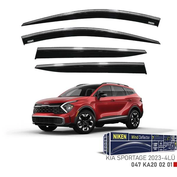 Kromlu Cam Rüzgarliği Kia Sportage 2023-4lü