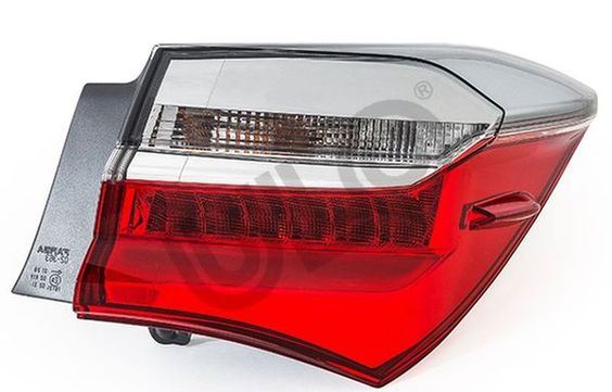 Stop Lambasi Sağ Dış-Ledli̇ Toyota Corolla 1.4l 1ndtv Nde180 17-18. 1.6l 1zr-Fe Zre181 17-18. 1.33l 1nr-Fe Nre180 17-18