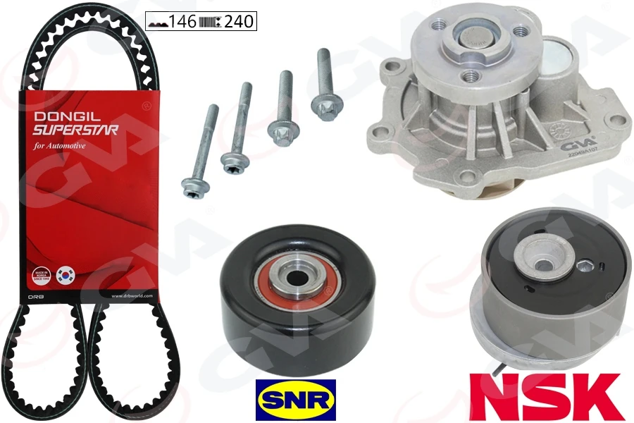 Devi̇rdai̇mli̇ Eksantri̇k Gergi̇ Ki̇ti̇ Astra H-J-Insignia-Vectra C-Cruze 1.6-1.8 Z16xep-Xer-A16let-Xer-B16