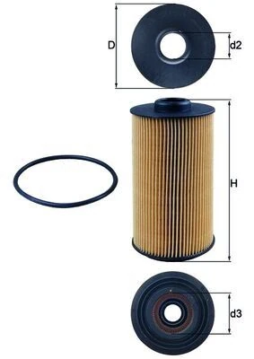 Yağ Filtresi BMW M62 E34 E38 E39 E53 . Land Rover Range Rover 3 L322 4.4
