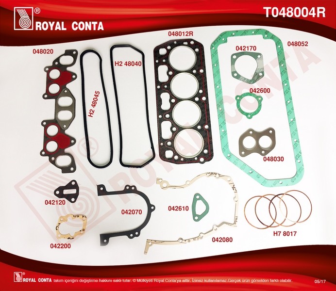 Motor Takım Conta Karter-Kli̇ngri̇t Skc 2.0mm Favorit-Felicia-Forman