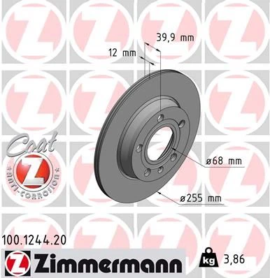 Zimmermann Fren Aynası Arka Audi